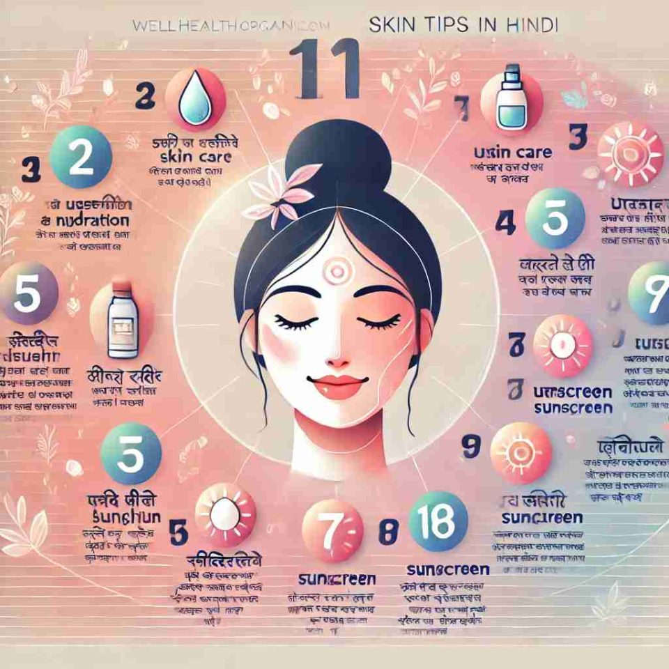 Wellhealthorganic.com Skin Care 11 Tips in Hindi