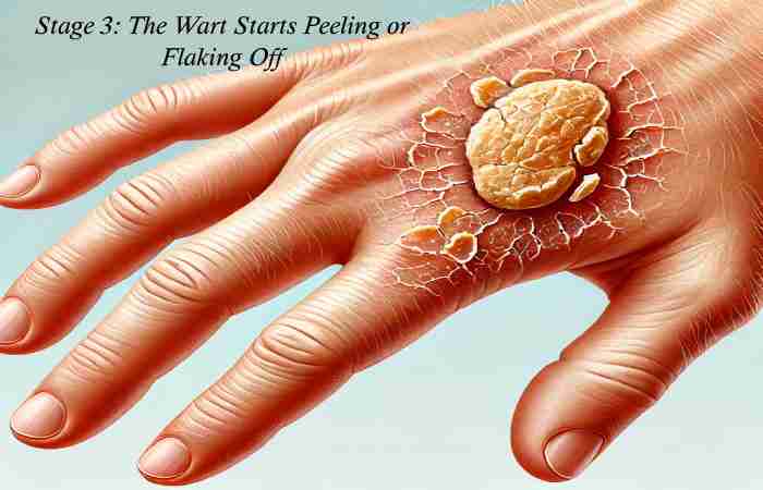 Stage 3_ The Wart Starts Peeling or Flaking Off(1)